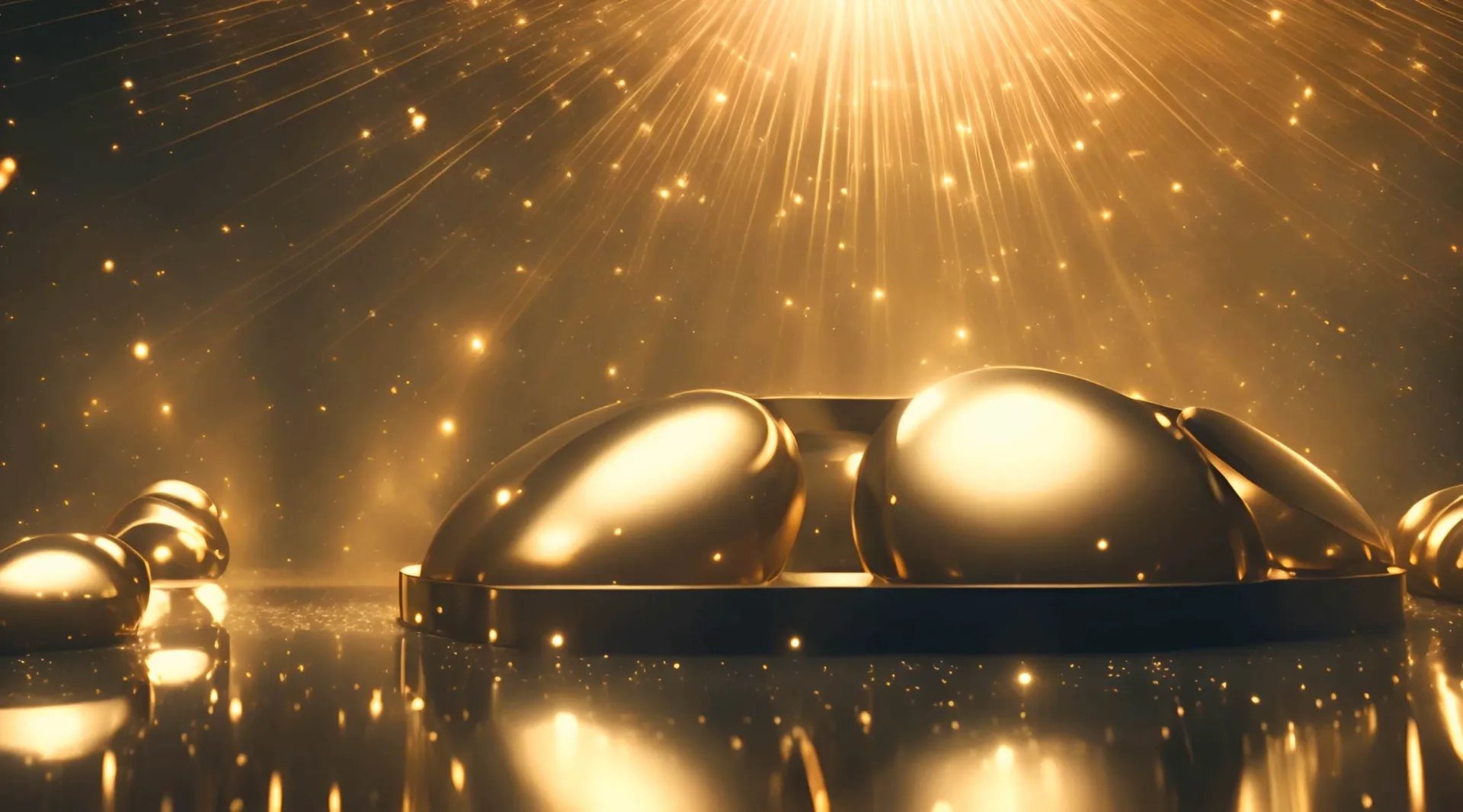 Elegant Gold Particles Luxe Motion Template